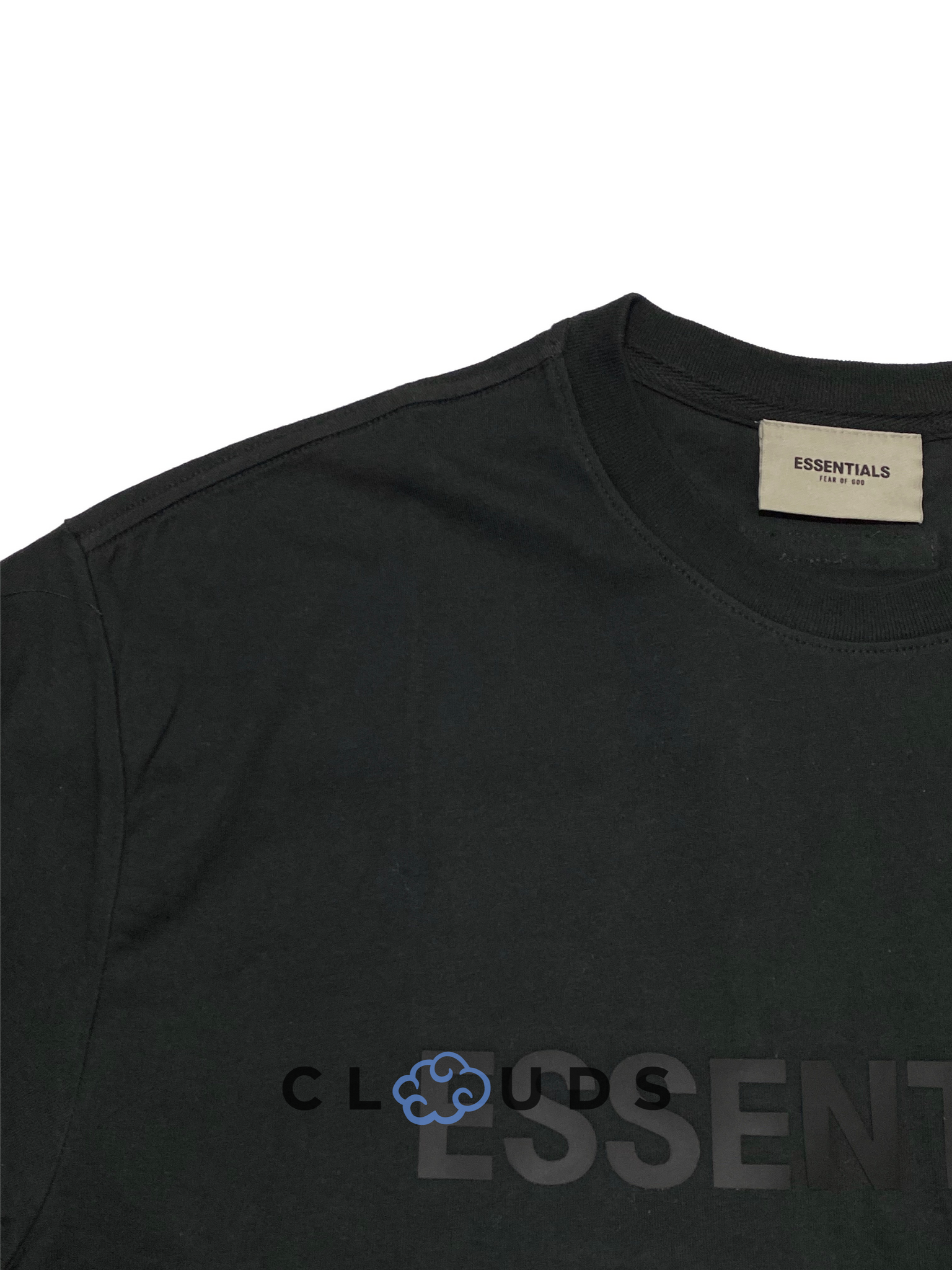 Fear of God Essentials Short Sleeve Tee 'Black' – CLOUDS