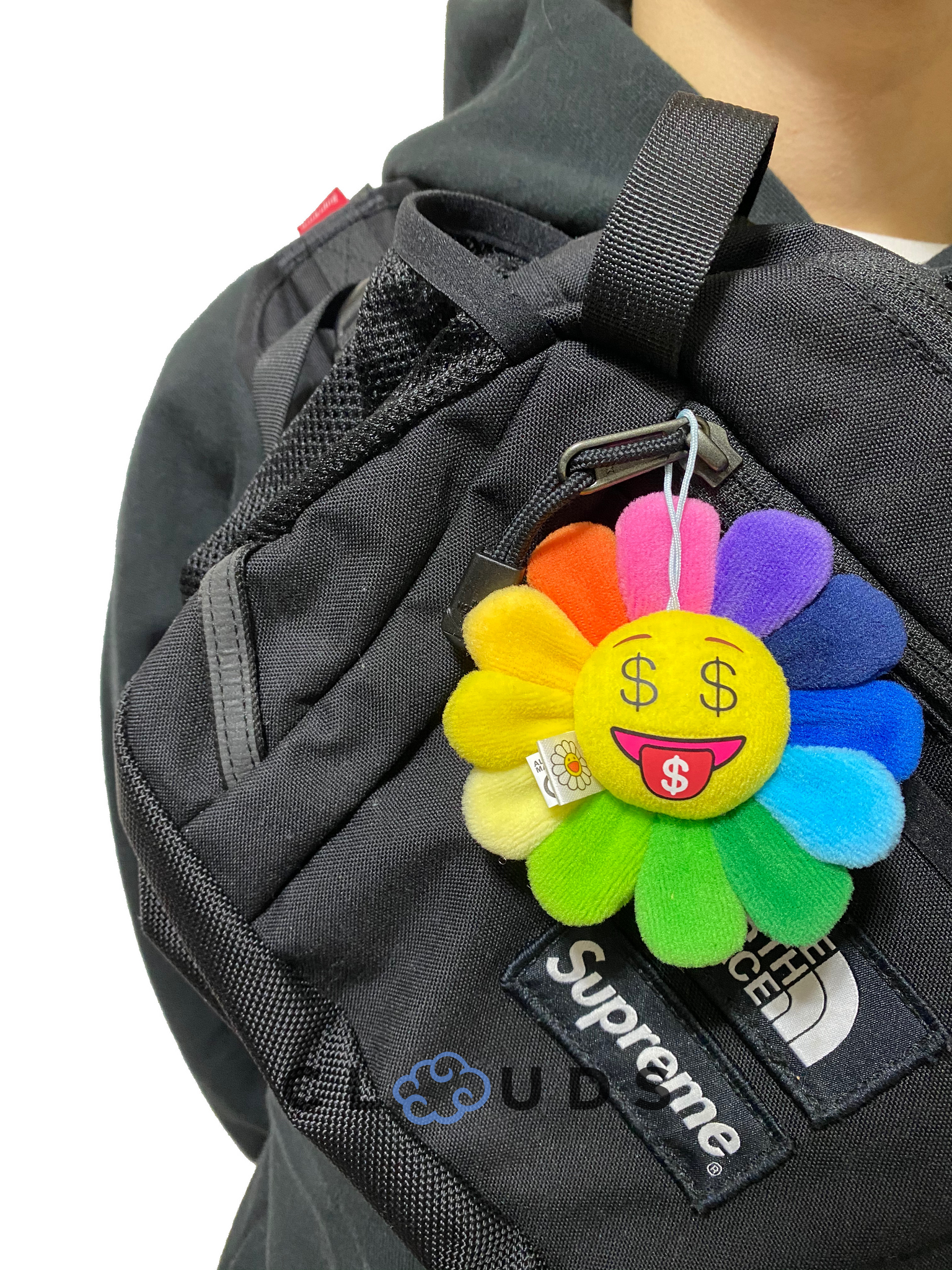 Takashi Murakami Emoji Flower Keychain 'A' – CLOUDS
